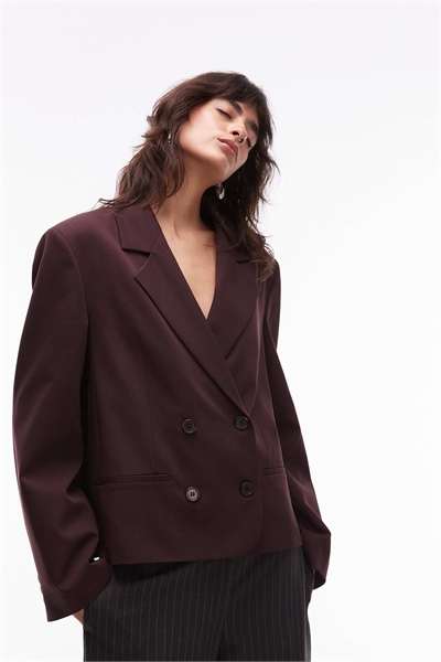 Двубортный блейзер прямого кроя, сшитый на заказ артикул 150504911