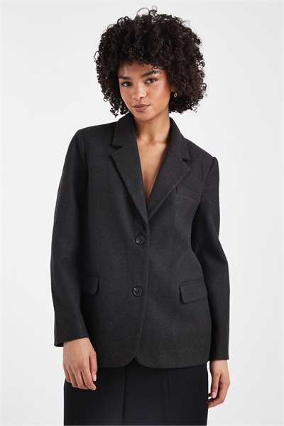 Блейзер из ткани с ворсовой отделкой артикул 153280876