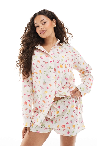 Рубашка свободного кроя артикул 141497342