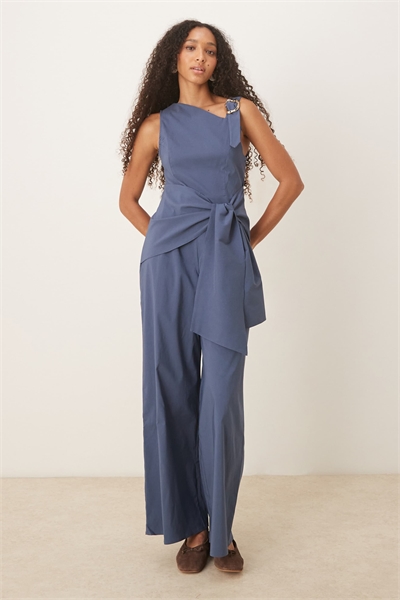 Комбинезон Asym с деталями из жидкого золота и перекрещивающимся верхом артикул 143082465