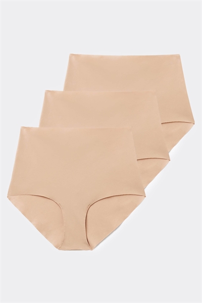 Набор из 3-х трусиков-бриджей, вырезанных лазером артикул 153996367