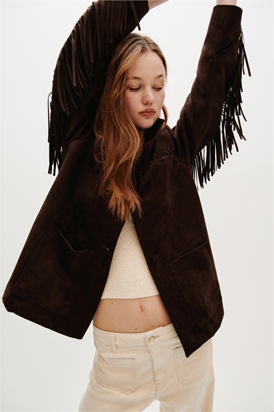 Блейзер с бахромой артикул 1298336003