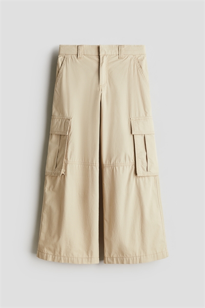 Широкие брюки-карго артикул 1261082002