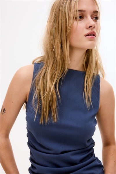 Топ из джерси с рюшами артикул 1314572002