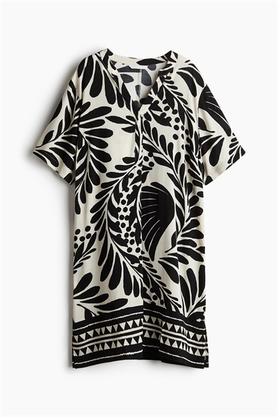 Платье-туника из вискозы артикул 1214786023