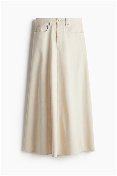 Расклешенная джинсовая юбка артикул 1277304001