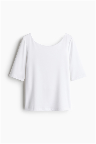 Топ с круглым вырезом артикул 1280291002