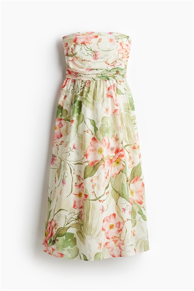 Платье-бандо на завязках артикул 1282610001