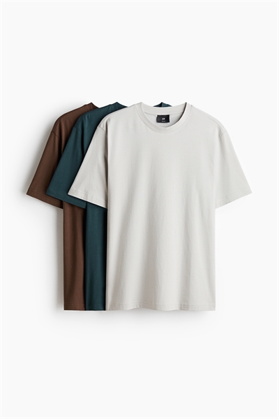 Футболки прямого кроя, 3 штуки артикул 0945531073