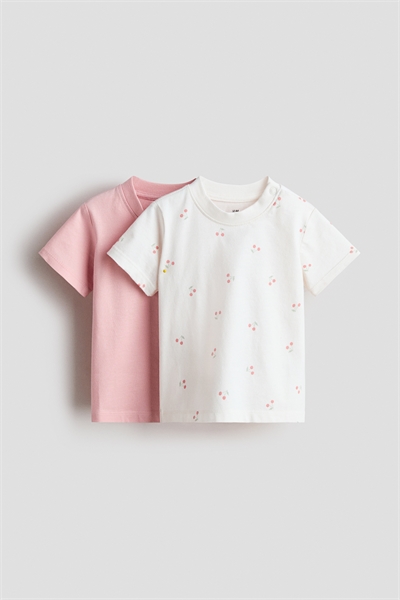 Хлопковые футболки 2 шт. артикул 1088053020