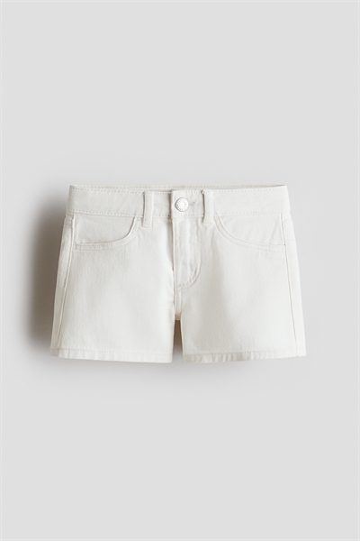 Джинсовые шорты из суперэластичного материала артикул 1115787018