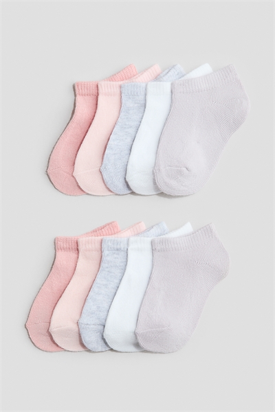 Носки без вала в 10 упаковках артикул 1156884008