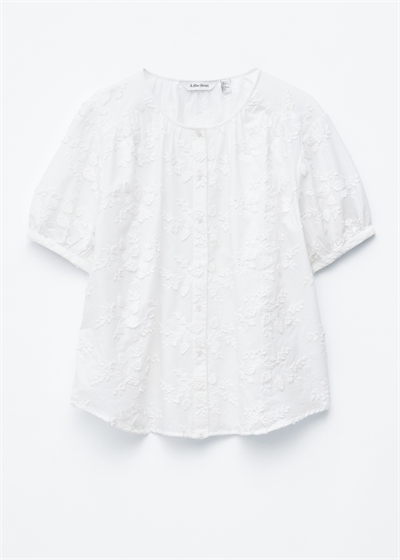 Блузка с пышными рукавами в стиле оверсайз артикул 1158979013