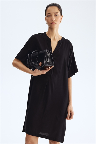 Платье-туника из вискозы артикул 1214786038