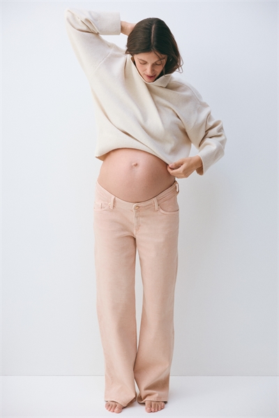 Широкие джинсы MAMA Before & After артикул 1245444008