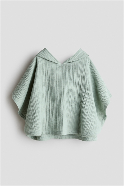 Полотенце-пончо из хлопкового муслина артикул 1271291005