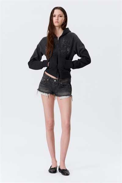 Джинсовые шорты Venus Frayed Low Rise Denim Hotpants артикул 1280973005