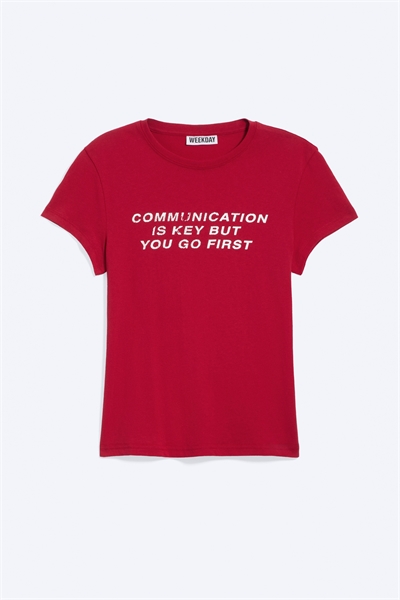 Футболка с принтом и короткими рукавами артикул 1292087005