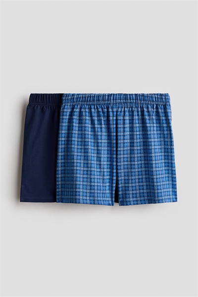 2-пачка хлопковых пижамных шорт артикул 1310257001