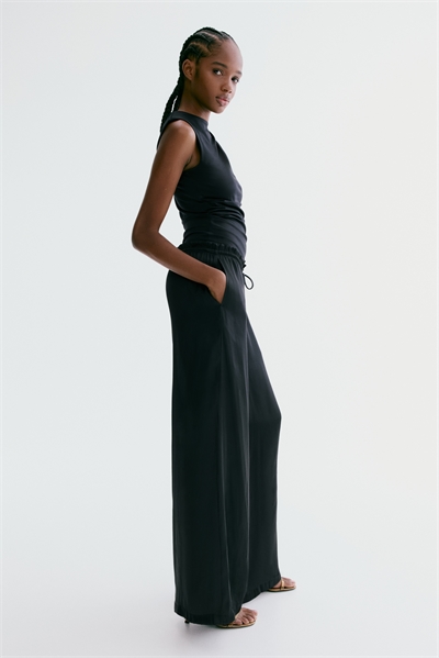 Брюки с атласным шнурком артикул 1313953001