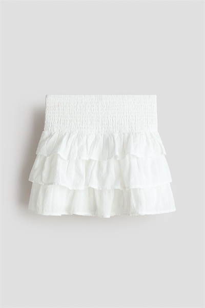 Многослойная хлопковая юбка артикул 1316301003