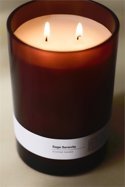 Двухфитильная ароматическая свеча артикул 1317812004