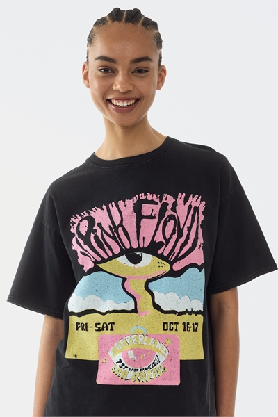 Футболка оверсайз с принтом-мотивом артикул 1314589021