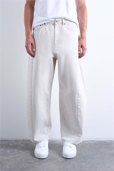 Джинсы с жестким поясом артикул 148041272