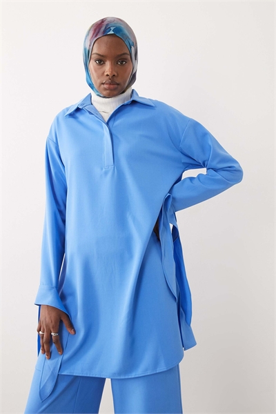 Комплект с топом на бретелях артикул 155319256