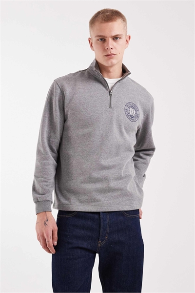 Свитер с четвертью молнии артикул 155313212