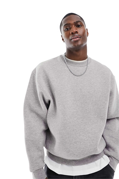 Свитшот прямого кроя свободного покроя артикул 134843314