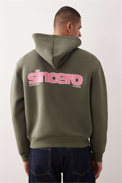 Худи свободного кроя с надписью артикул 155217979