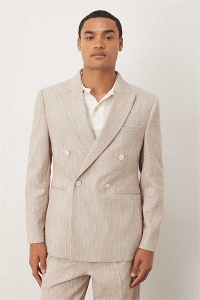 Двубортный пиджак классического кроя артикул 150074775