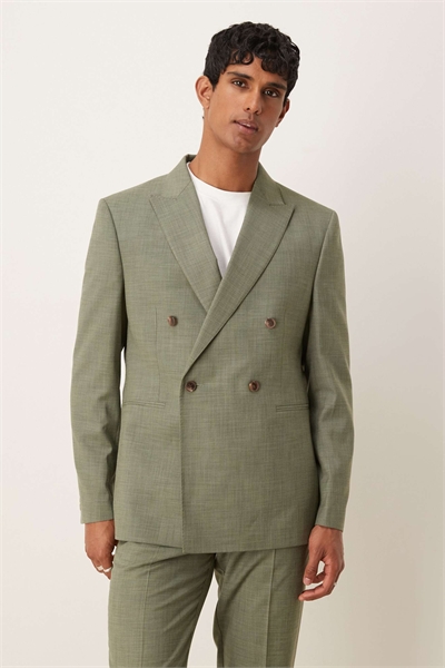 Двубортный пиджак классического кроя артикул 142911880