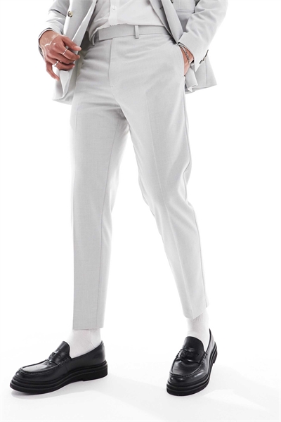 Брюки зауженного кроя артикул 141530158