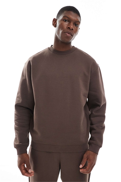 Свитшот свободного кроя из серии Essentials артикул 148076153