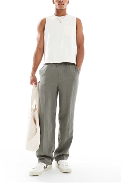 Легкие брюки на шнурке артикул 141818588