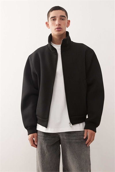 Куртка с воротником-воронкой артикул 150034524