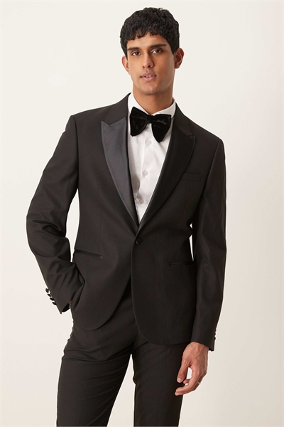 Смокинг с зауженным кроем артикул 136878371