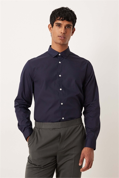 Классическая рубашка из поплина, не требующая глажки артикул 139218918