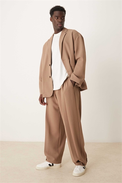 Мягкие брюки широкого кроя артикул 139343010