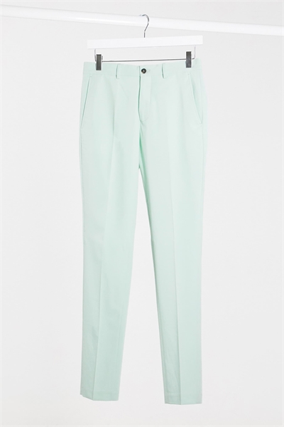 Брюки классического кроя премиум-класса, приталенный крой, мятный цвет артикул 1688522