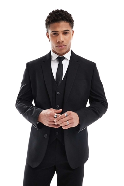 Приталенный пиджак артикул 134092040