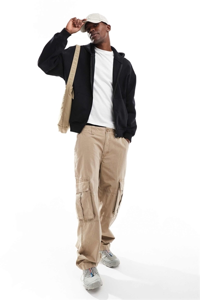 Худи с капюшоном и длинной застежкой-молнией артикул 134841203