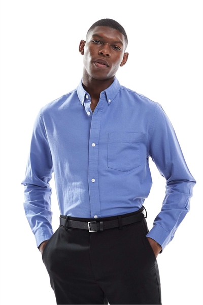 Рубашка классического кроя Oxford артикул 141218613