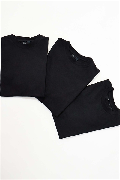 Набор из 3-х футболок с круглым вырезом в стиле «релакс» артикул 149596387