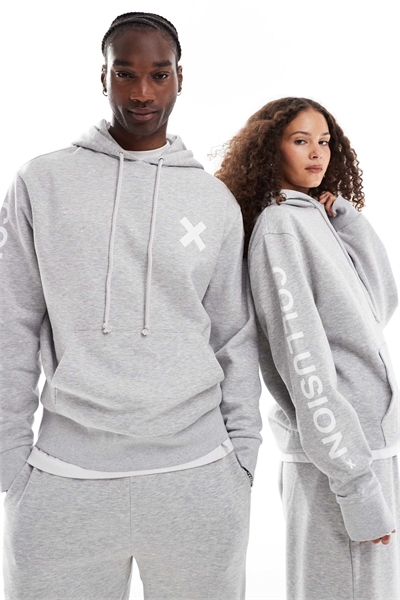 Универсальная толстовка с капюшоном и логотипом co-ord артикул 135721603