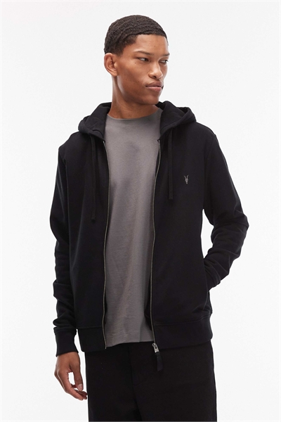 Толстовка с капюшоном и логотипом Raven на молнии артикул 152828849