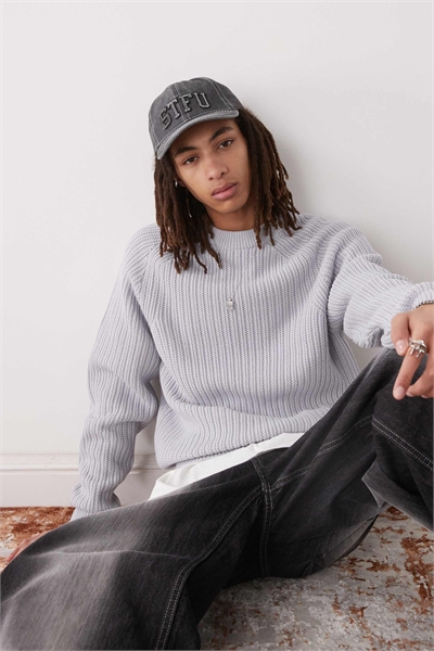 Свитер с круглым вырезом артикул 140374180