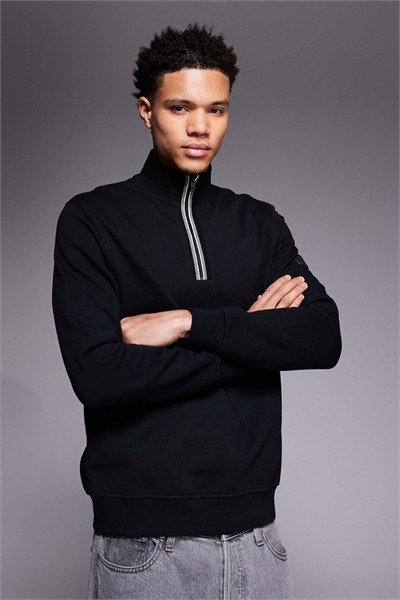 Свитшот с полузастежкой-молнией от Rufforth артикул 153116572